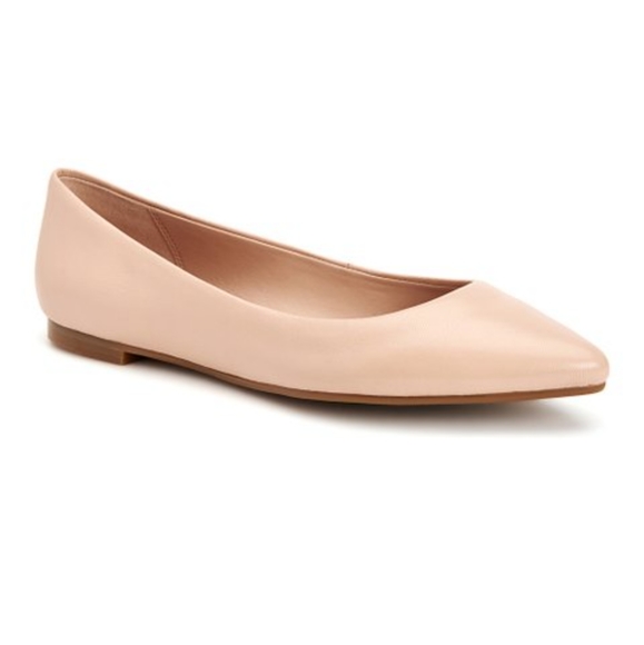 BCBGeneration Shoes - NWT BCBGeneration Shell Millie Kidskin Leather Ballet Flats
